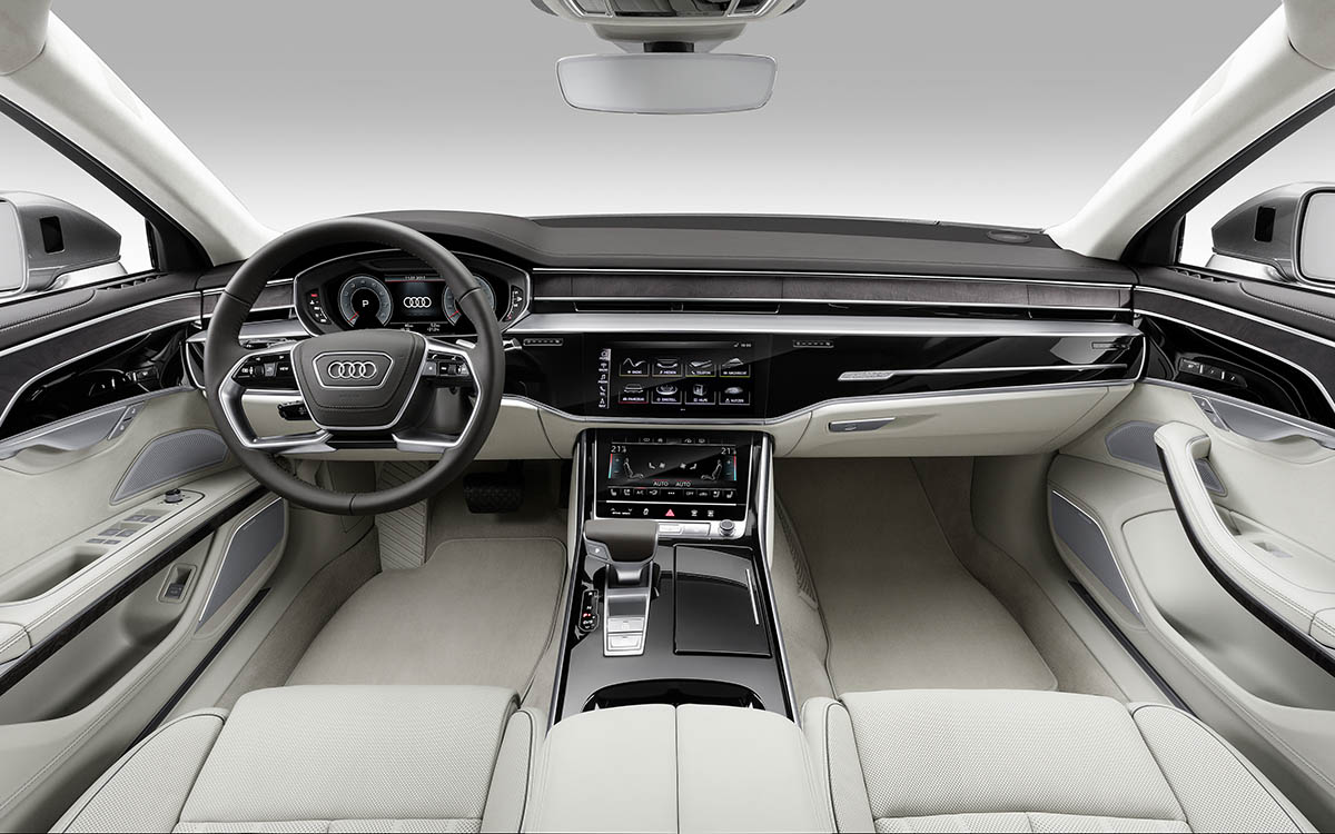 Audi A8 interior aerea fx