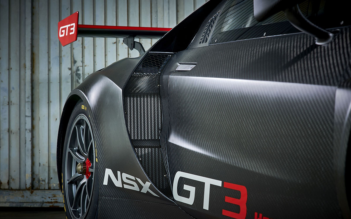 Honda NSX GT3 detalle lateral fx