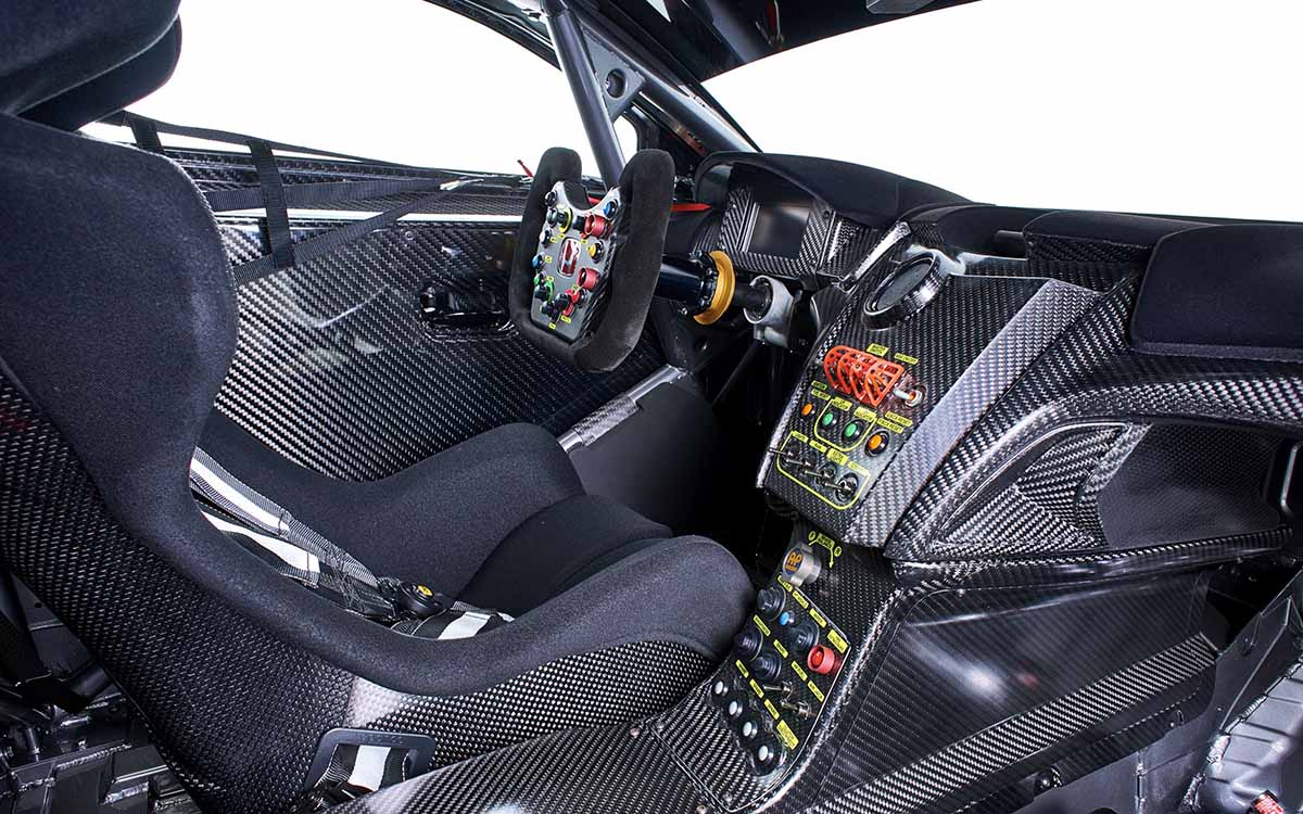 Honda NSX GT3 interior fx
