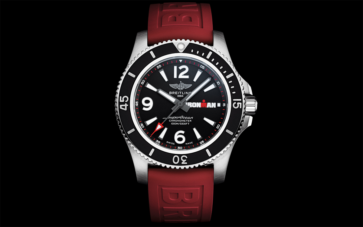 Breitling Superocean IRONMAN Limited Edition frontal fxx