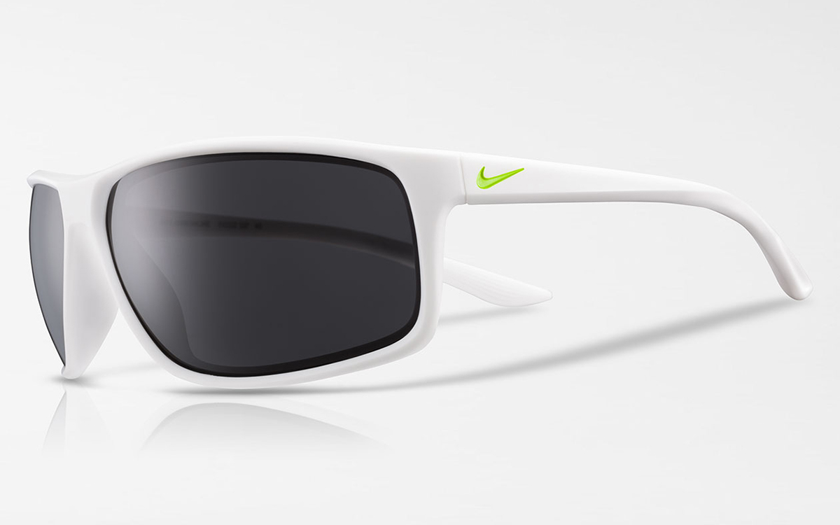 Nike Adrenaline Sunglasses matte white 2