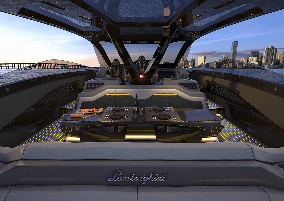 Tecnomar for Lamborghini 63 interior fx
