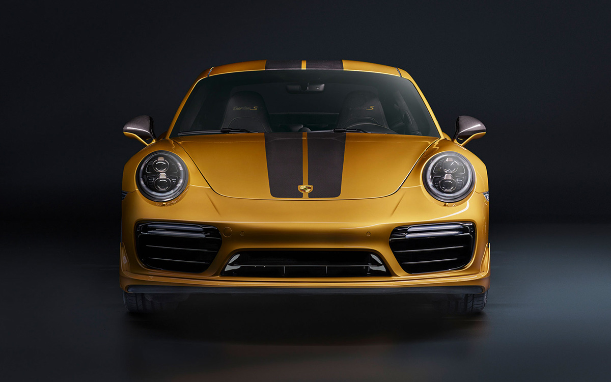 Porsche 911 Turbo S Exclusive Series Frontal fx