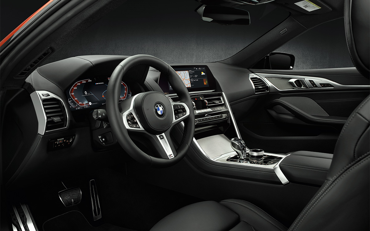 BMW Serie 8 Coupé Blue Interior fx