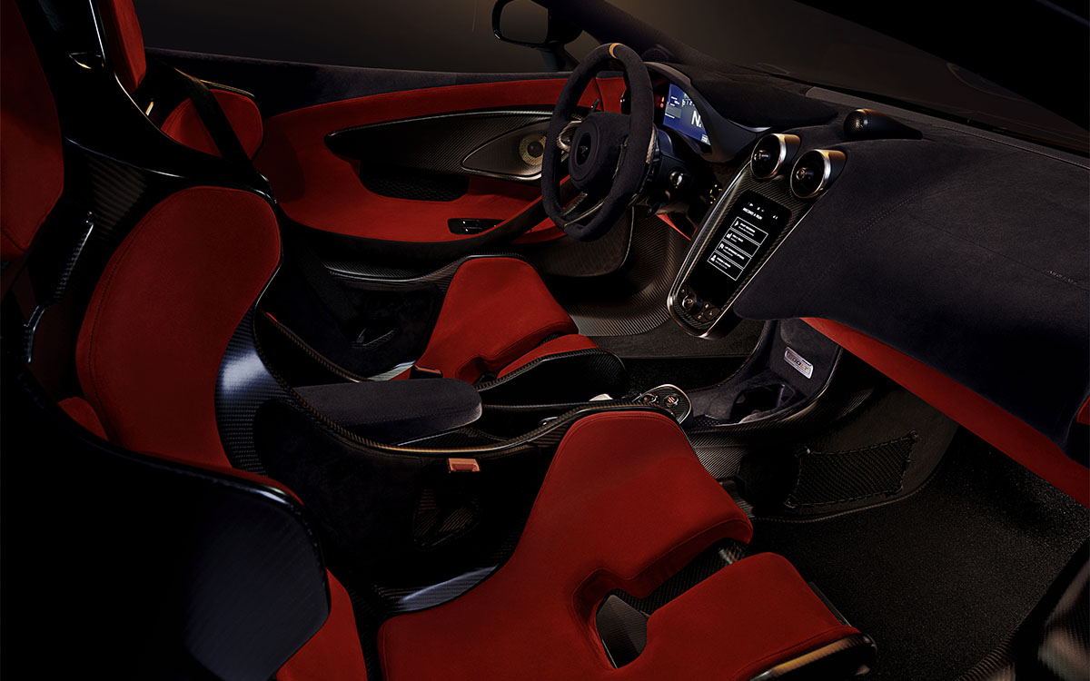 McLaren 600LT interior fx