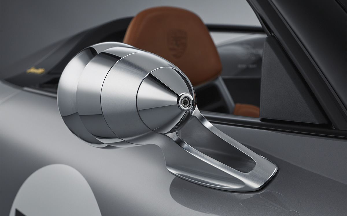 Porsche 911 Speedster Concept detalle espejo fx