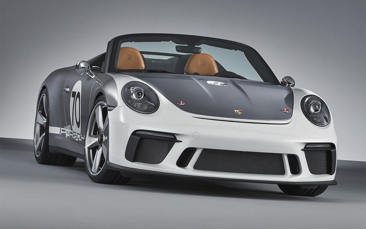 Porsche 911 Speedster Concept frontal fx