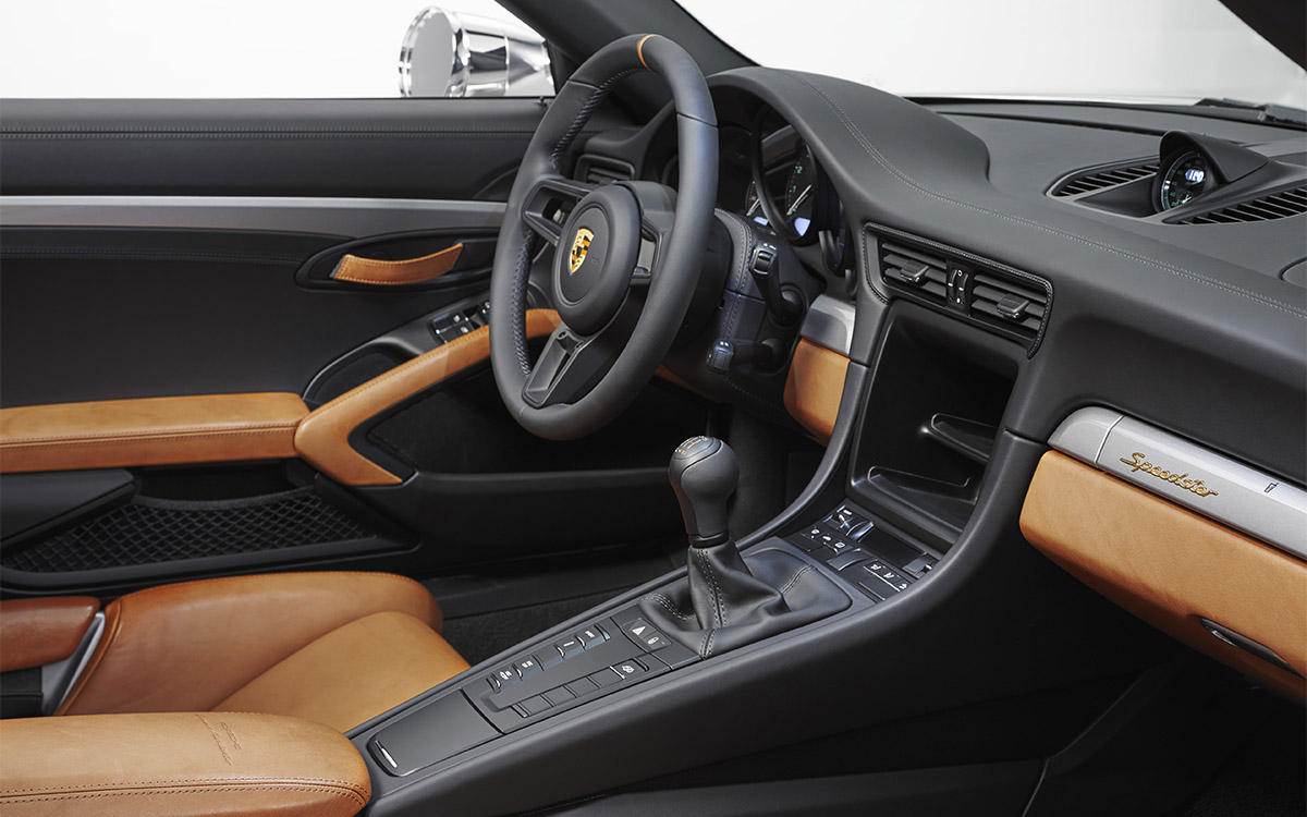 Porsche 911 Speedster Concept interior fx