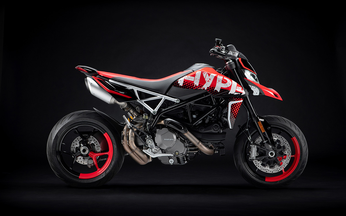 Ducati Hypermotard 950 RVE lateral fx