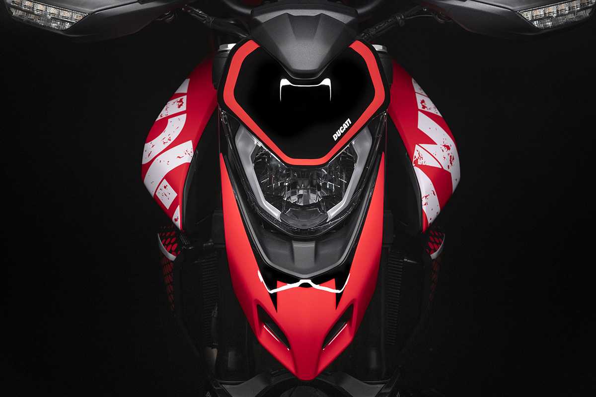 Ducati Hypermotard 950 RVE trompa fx