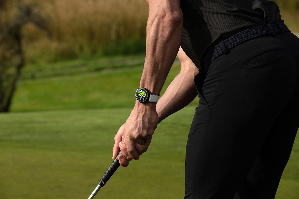 TAG Heuer Connected Golf Edition hand fx