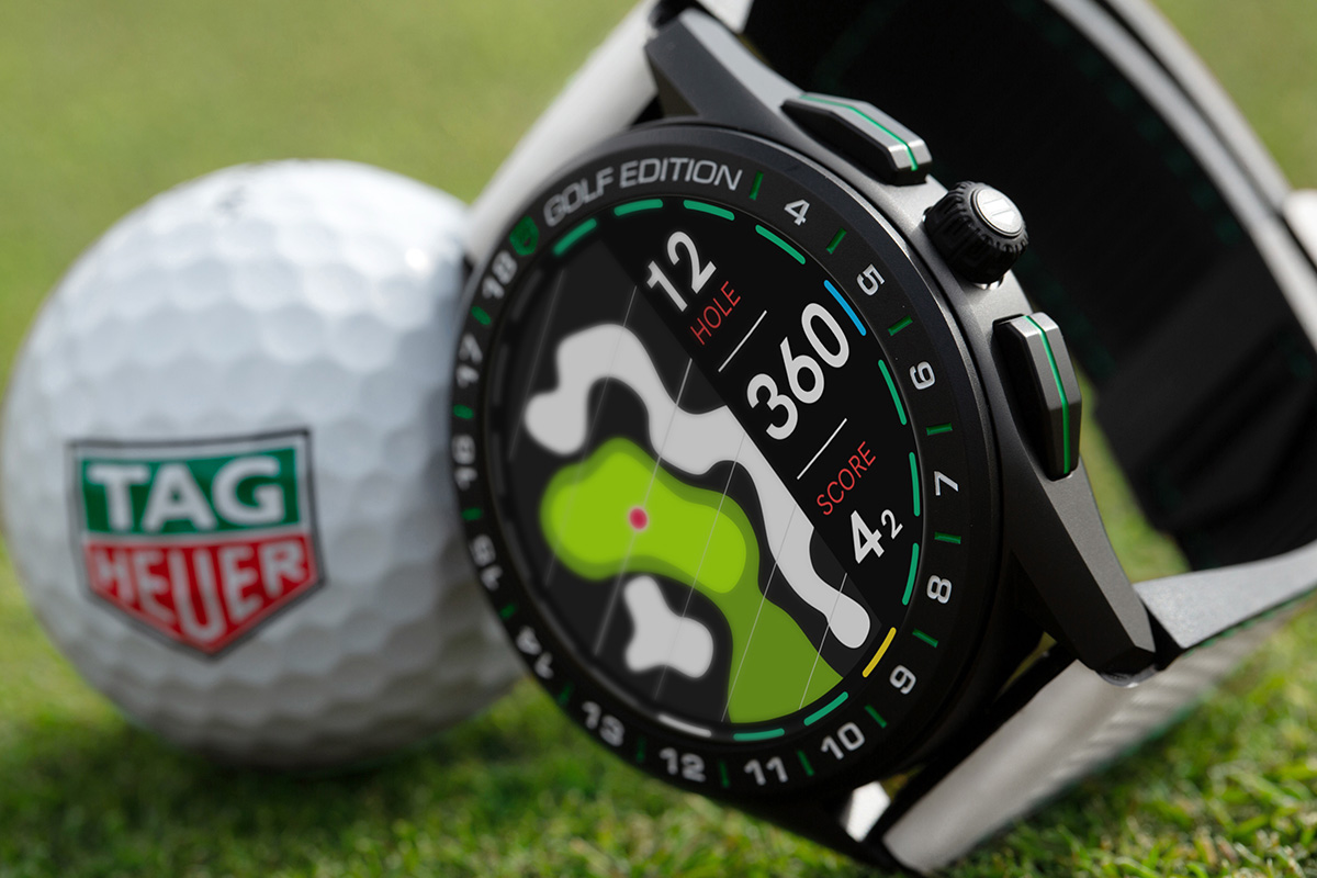 TAG Heuer Connected Golf Edition macro fx