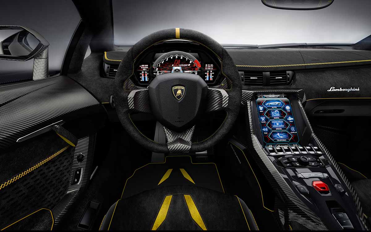 Lamborghini Centenario Interior fx
