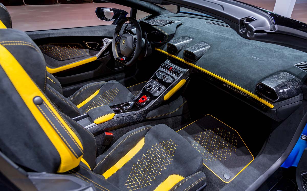 Lamborghini Huracan Performante Spyder butacas fx