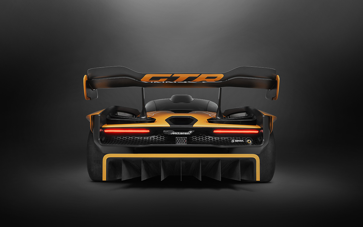 McLaren Senna GTR Concept trasera fx