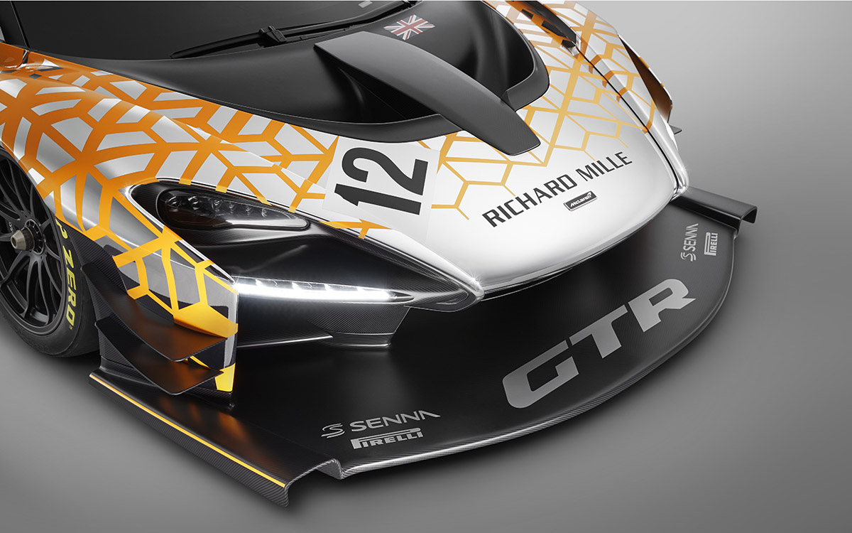 McLaren Senna GTR Concept trompa fx