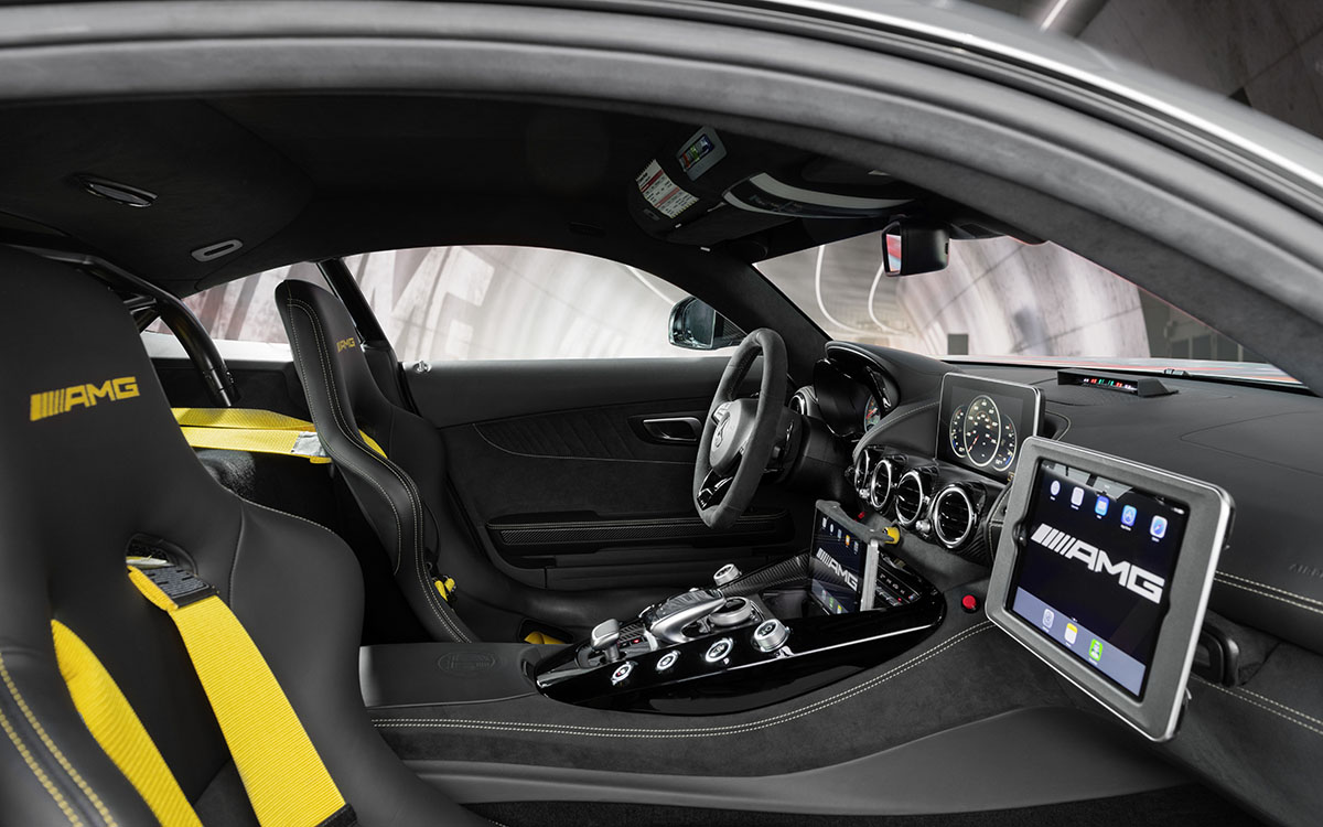 Mercedes AMG Safety Car GT R interior fx