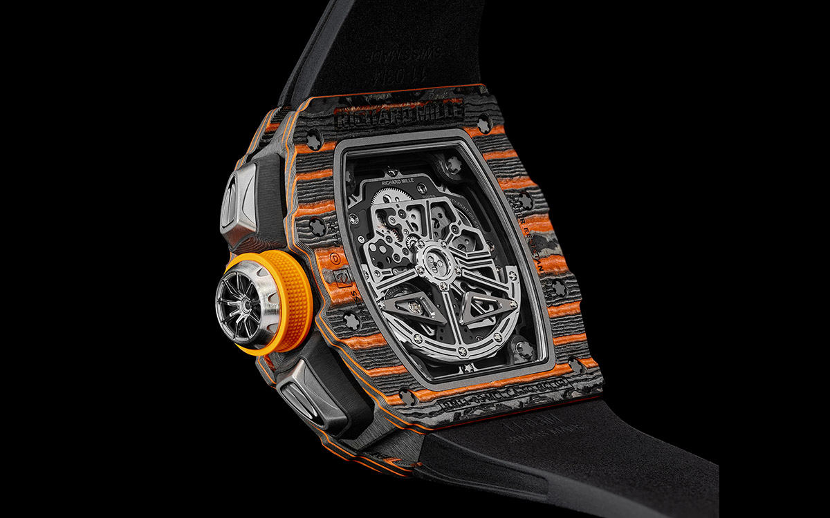 Richard Mille McLaren Automatic Flyback Chronograph reverso fx
