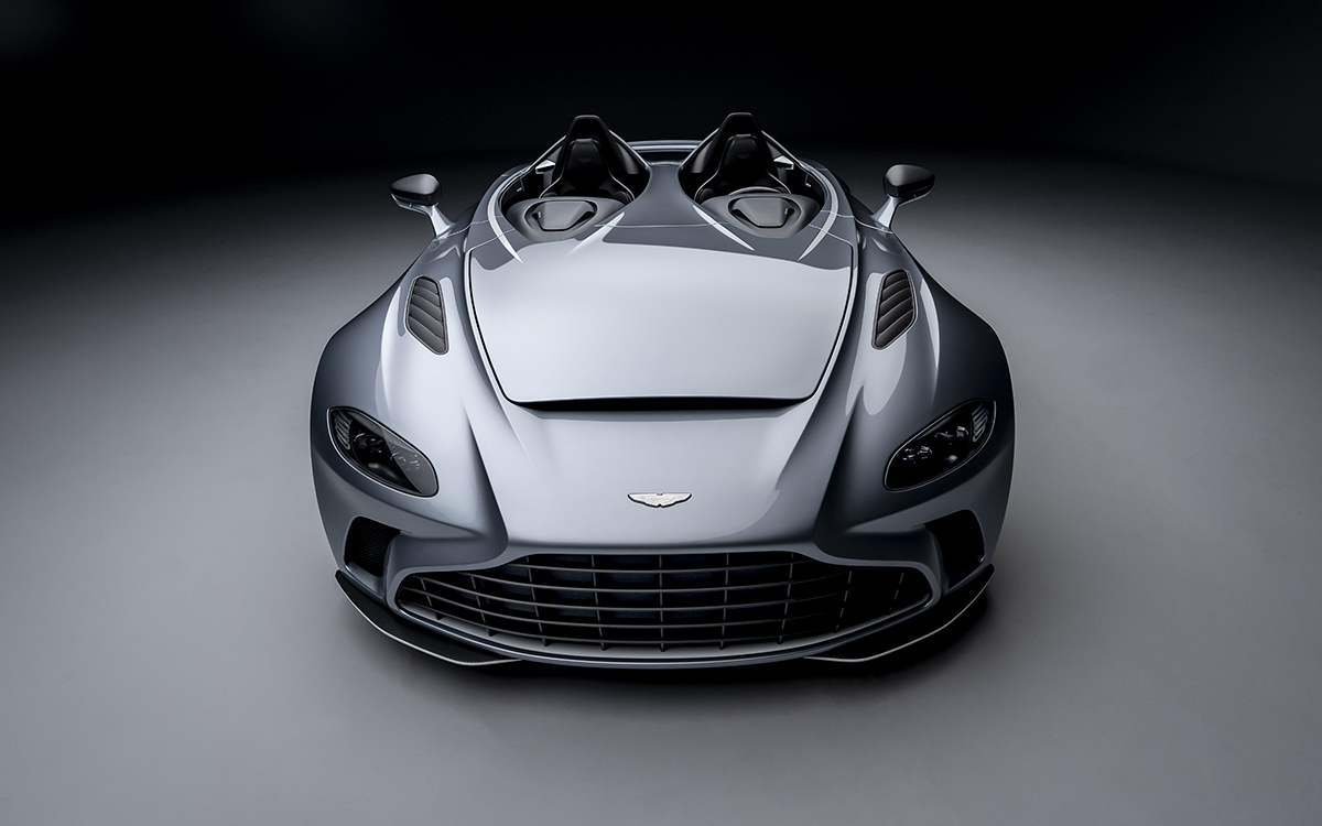 Aston Martin V12 Speedster frontal fx