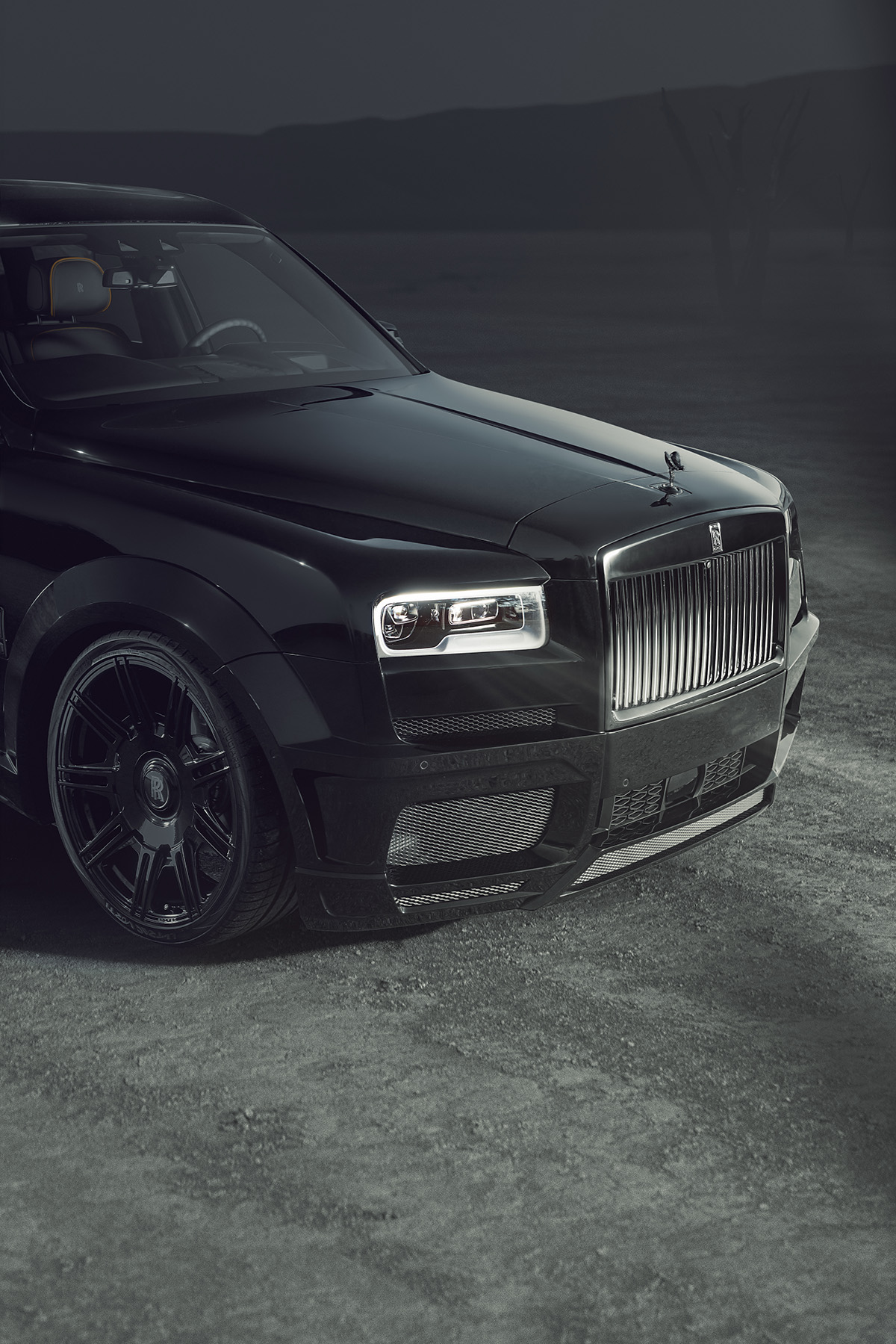 Rolls Royce Black Badge Cullinan SPOFEC trompa fx