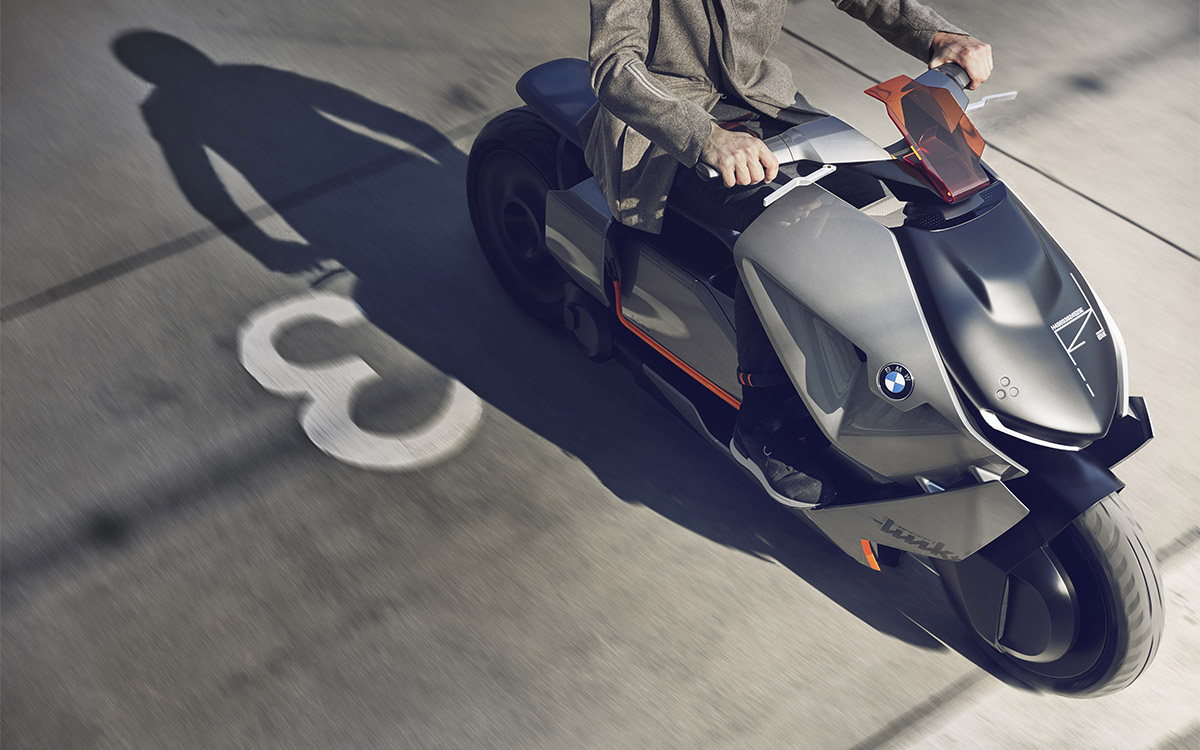 BMW Motorrad Concept Link Aerea Piloto fx