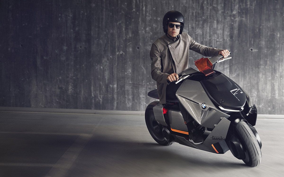 BMW Motorrad Concept Link Movimiento fx