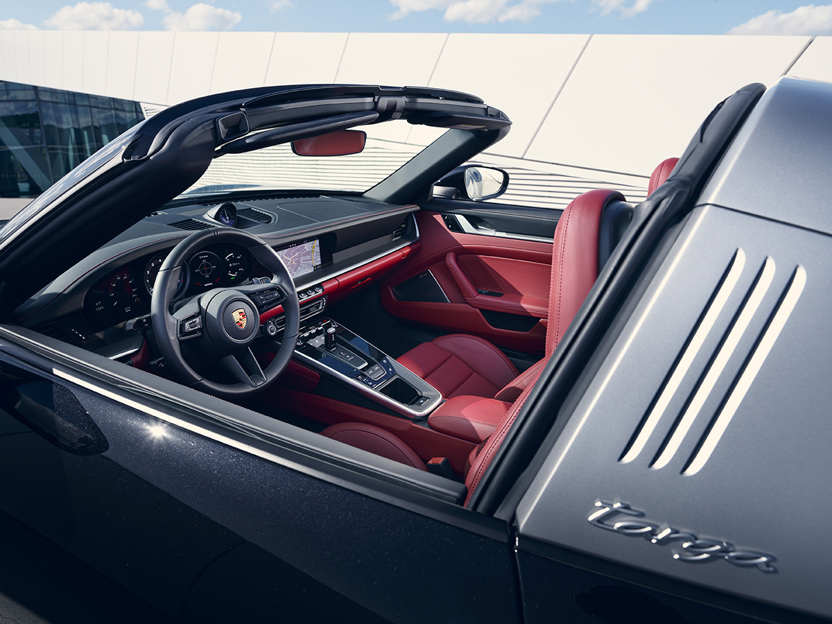 Porsche 911 Targa 4S interior fx