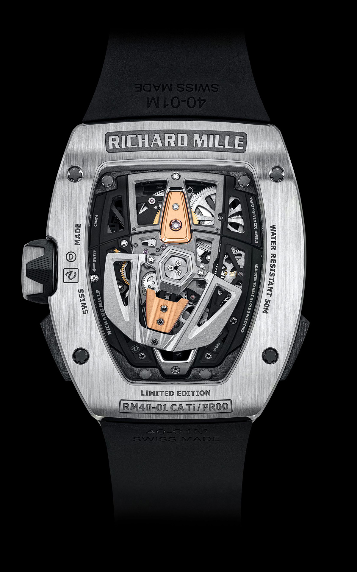 Richard Mille RM 40 01 McLaren Speedtail trasera fx
