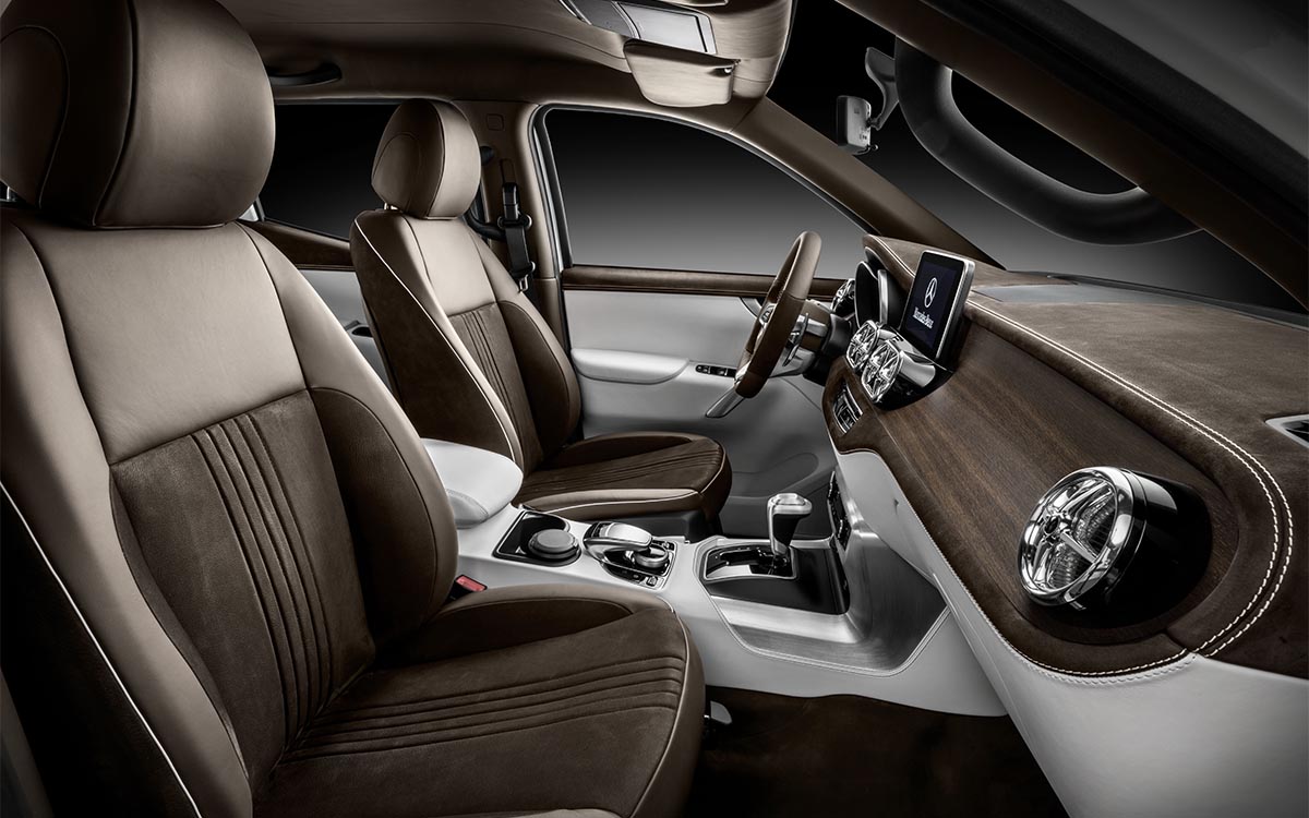 Mercedes Benz Concept X Class Interior Bl fx
