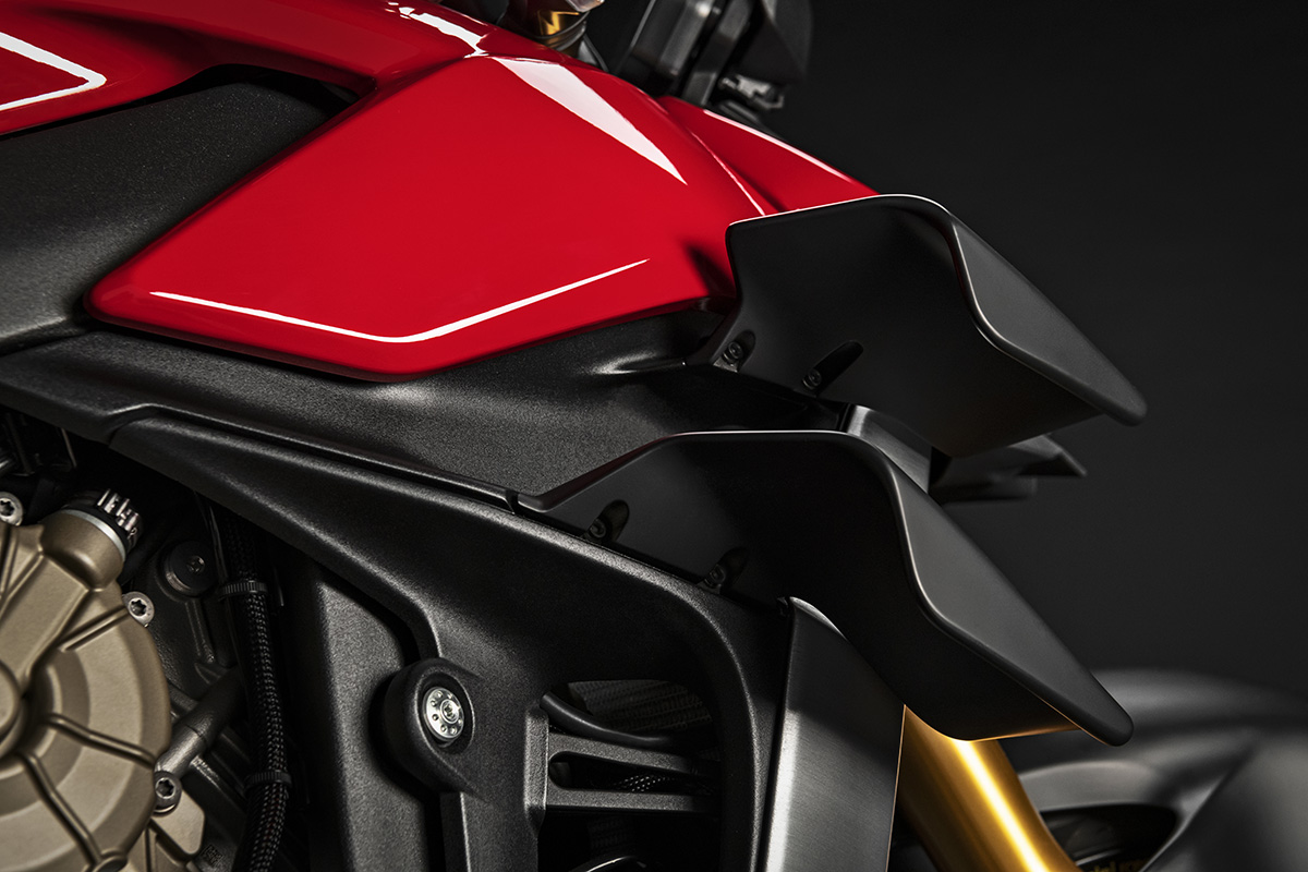 Ducati Streetfighter V4 detalle cuadro fx