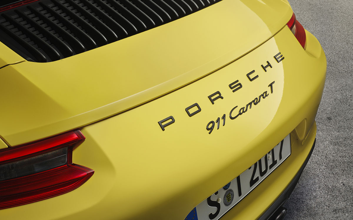 Porsche 911 Carrera T cola fx