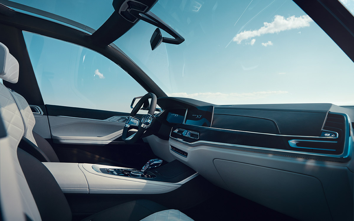 BMW Concept X7 iPerformance interior butacas fx