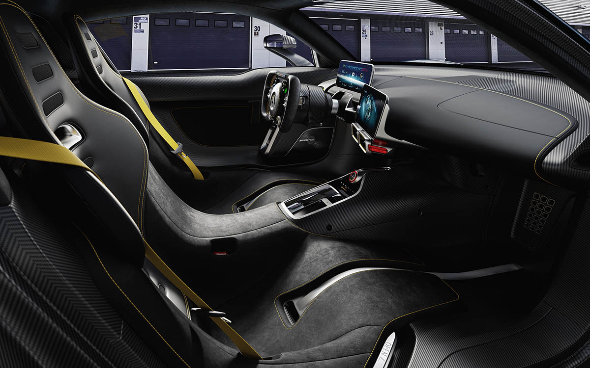 Mercedes AMG Project ONE interior butacas fx
