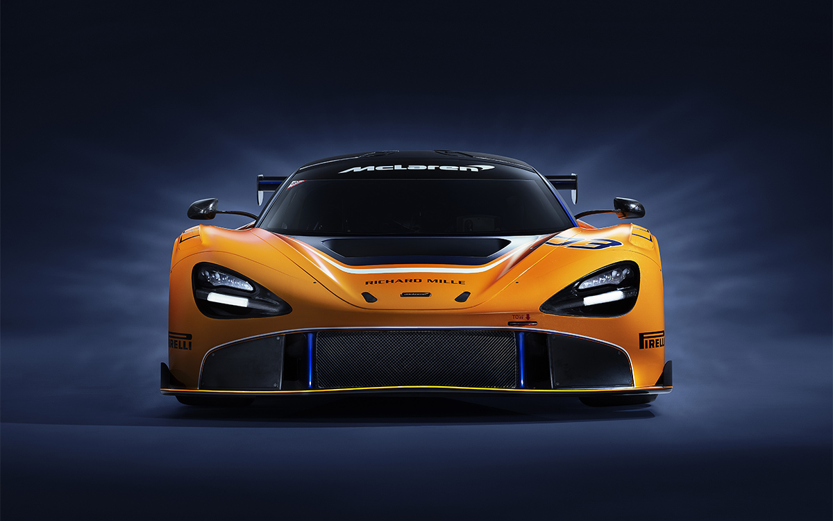 McLaren 720S GT3 frontal fx