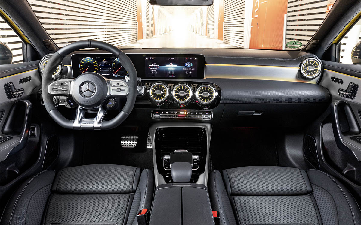 Mercedes AMG A 35 4MATIC interior fx