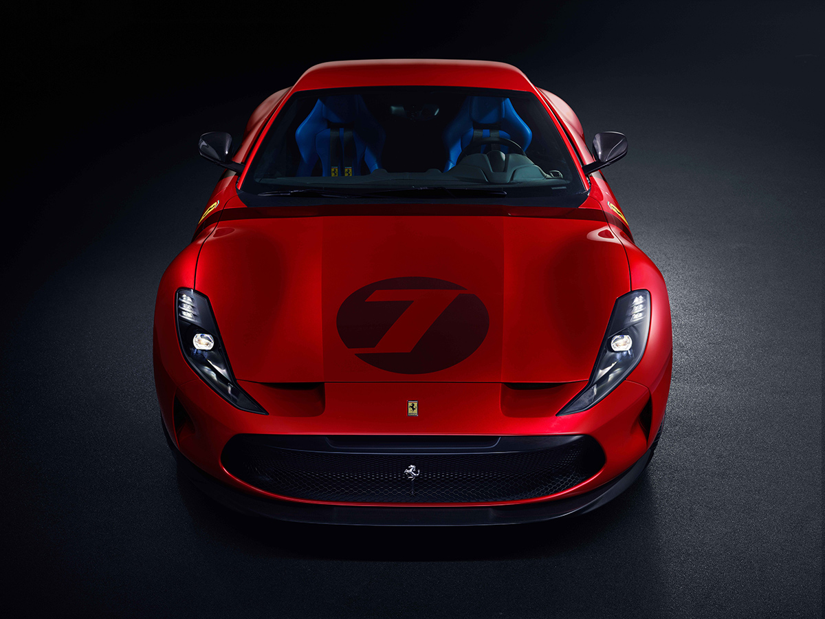 Ferrari Omologata frontal fx