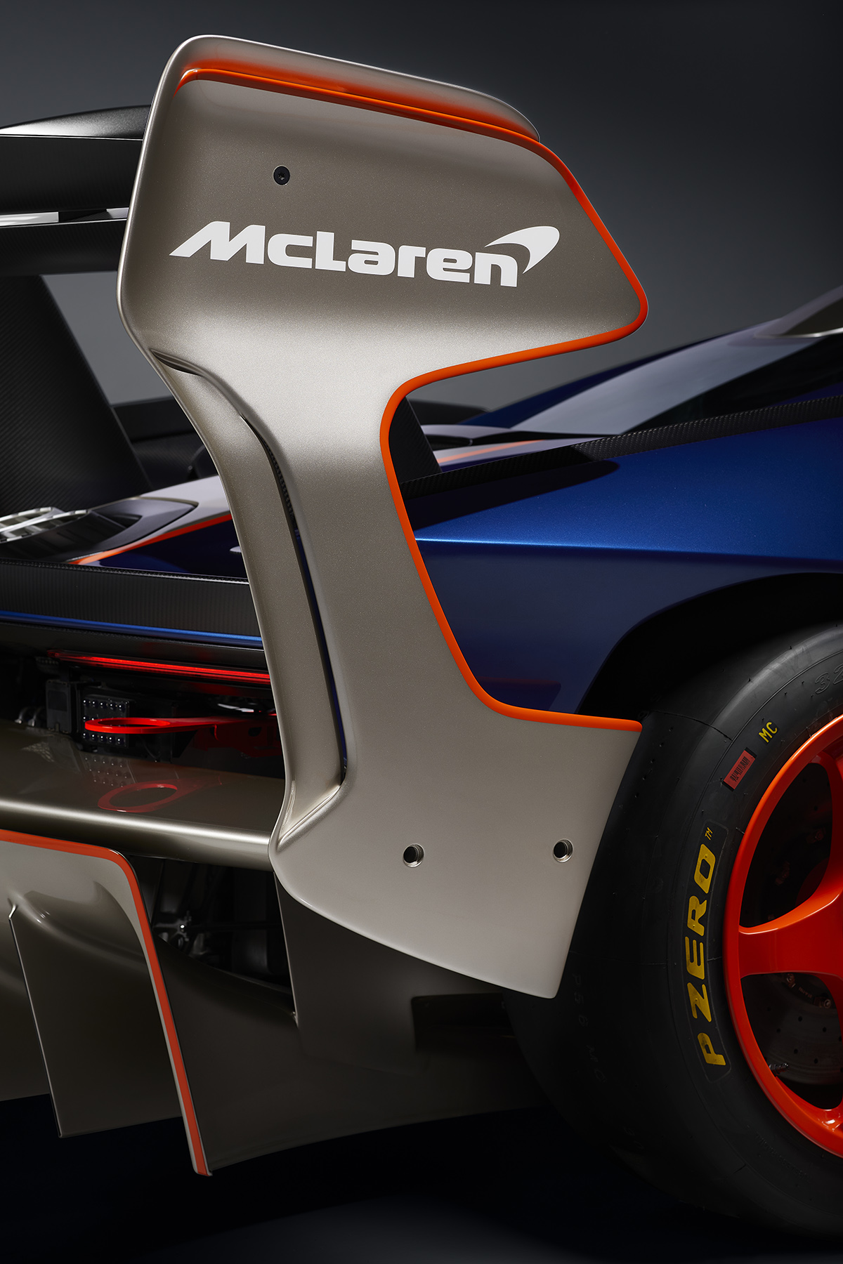 McLaren Senna GTR LM Gulfcar detalle lateral fx