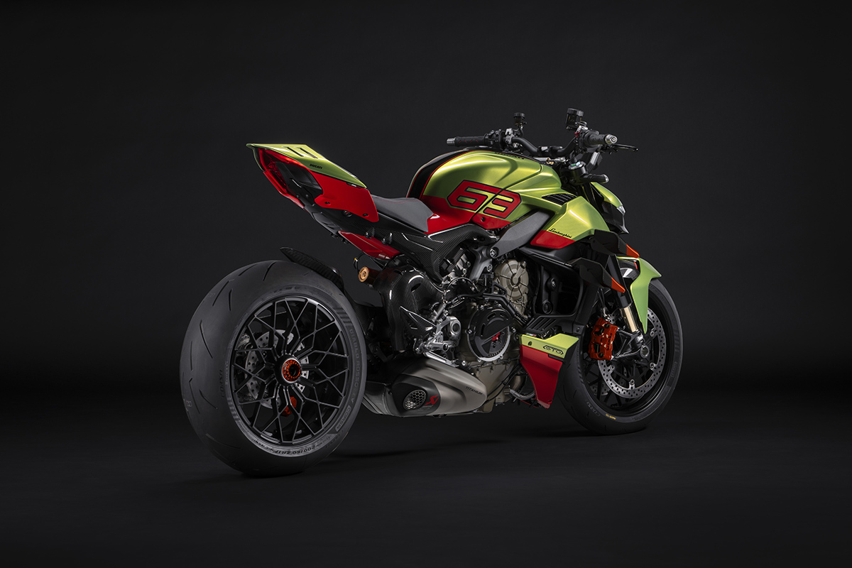 Ducati Streetfighter V4 Lamborghini 3 4 tras