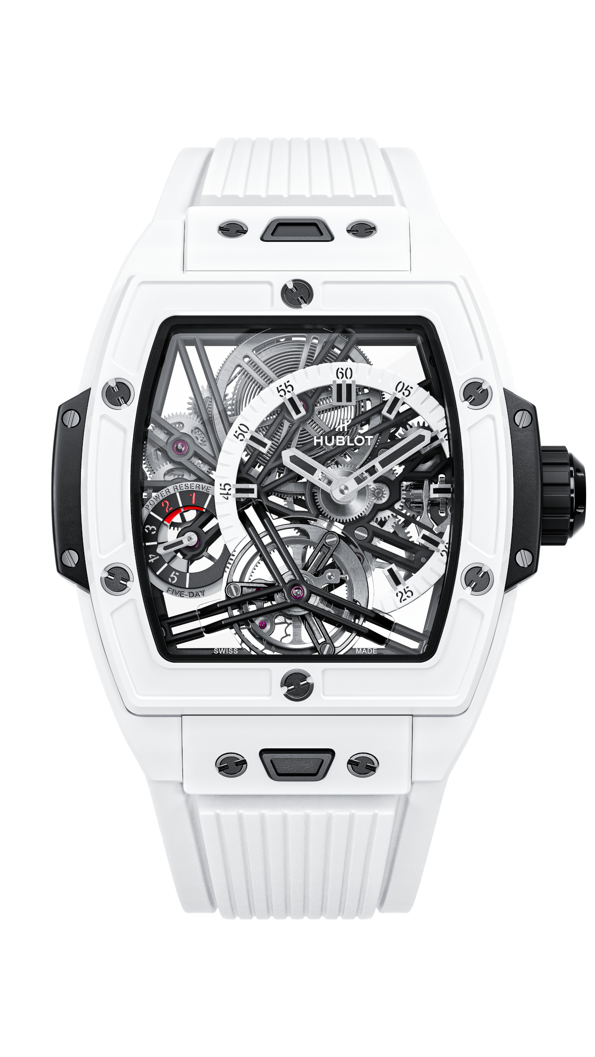 Spirit Of Big Bang Tourbillon White Ceramic 7fxx