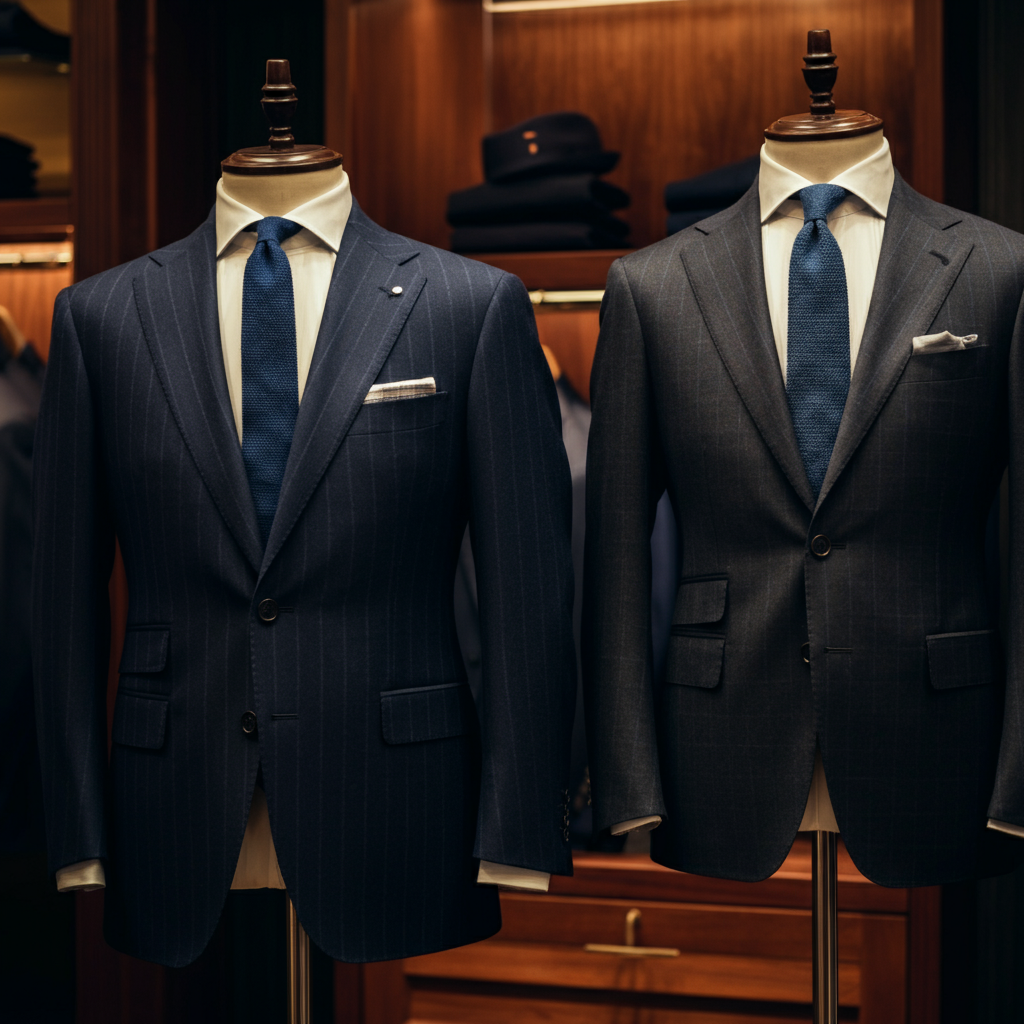 Wool business suits