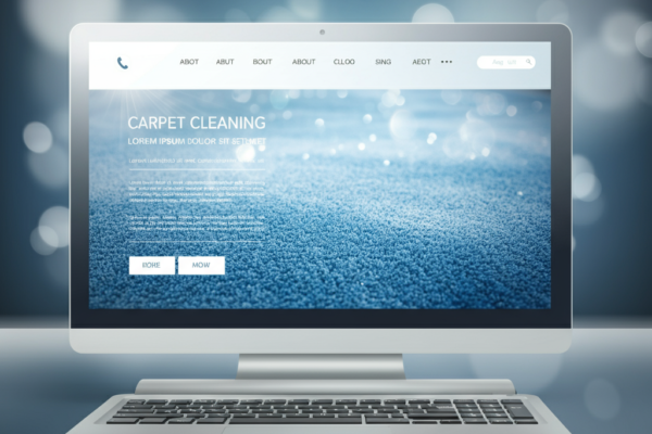 Carpet Cleaning Web Design