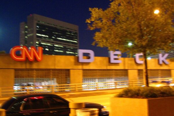 the CNN Parking Deck