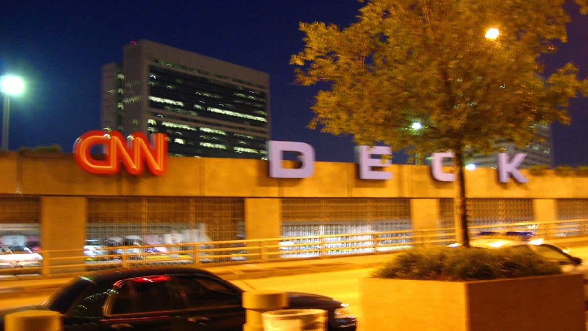 the CNN Parking Deck